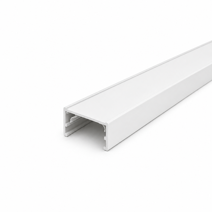 DMQ Afdekstrip Railverlichting 1 meter - Wit