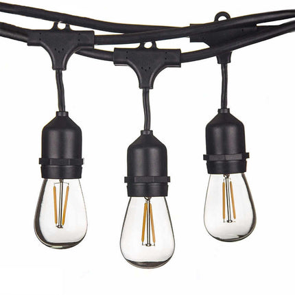 DMQ Koppelbaar Lichtsnoer buiten - 5 meter - 10 LED lampen - Waterdicht