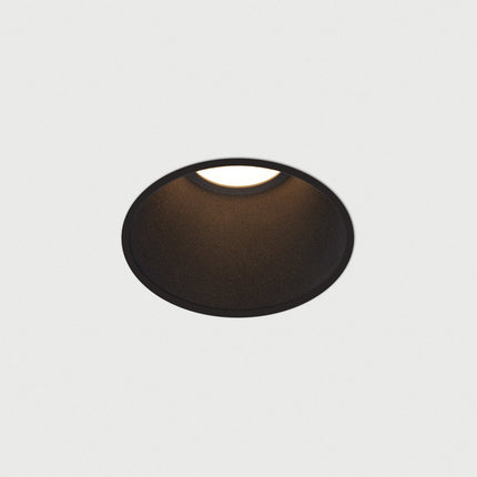 DMQ Inbouwspot IP54 LED Luna Rond Zwart - Extra kleine rand