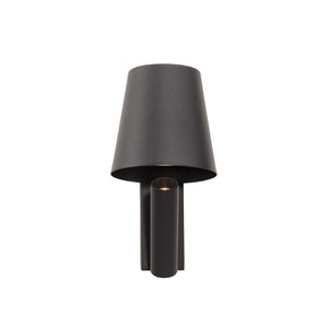 DMQ Nachtlamp LED met kap - Zwart