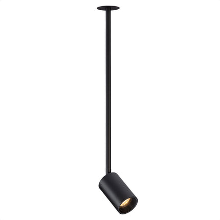 DMQ Plafondspot Inbouw Elmont 1 GU10 Zwart - 40cm