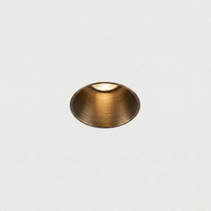 DMQ Trimless inbouwspot Lark 35mm LED Geborsteld brons