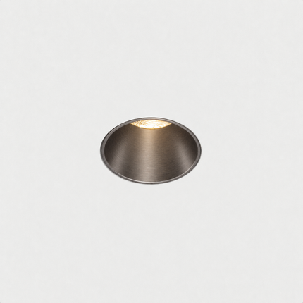 DMQ Trimless inbouwspot Lark IP65 35mm LED Geborsteld gunmetal