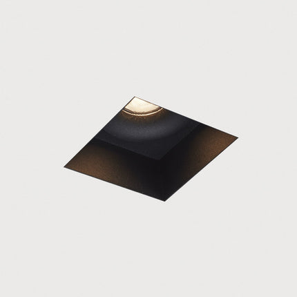 DMQ Trimless inbouwspot Rezo zwart - GU10