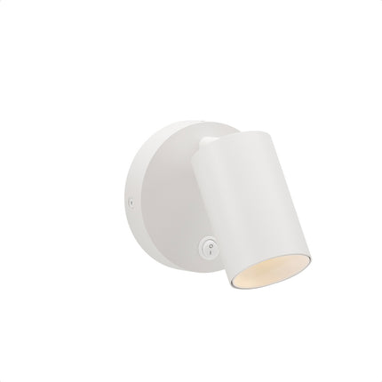 DMQ Wandlamp met Schakelaar Elmont 1 Wit
