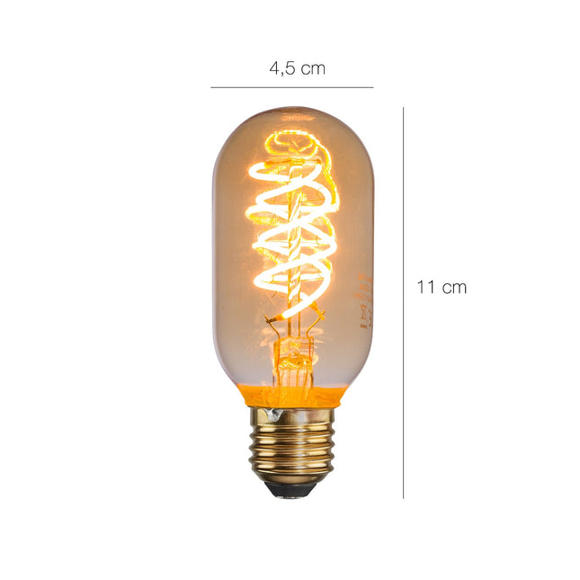 DMQ Filament LED Lamp T45 5W - Dimbaar