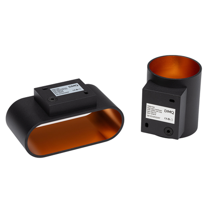DMQ Polk - Zwart met Goud - Wandlamp