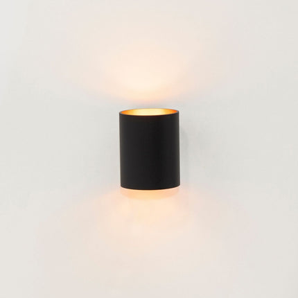 DMQ Polk - Zwart met Goud - Wandlamp