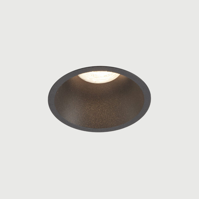 DMQ Inbouwspot GU10 Luna Rond Antraciet  - Extra kleine rand