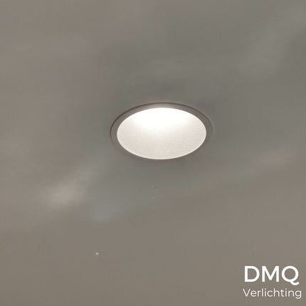 DMQ Inbouwspot GU10 Luna Rond Wit - Extra kleine rand