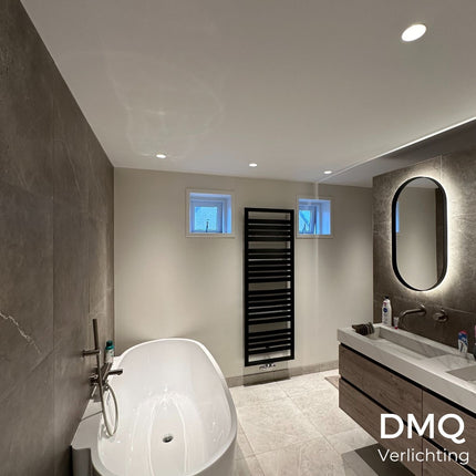 DMQ Inbouwspot IP54 LED Luna Rond Wit - Extra kleine rand