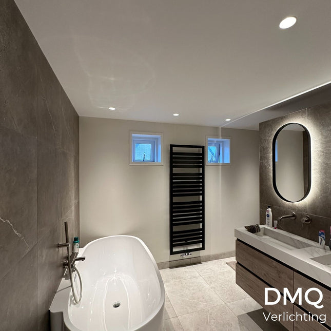 DMQ Inbouwspot IP54 LED Luna Rond Wit - Extra kleine rand