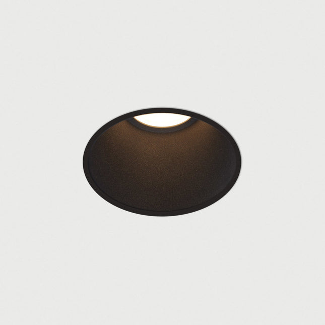 DMQ Inbouwspot IP54 LED Luna Rond Zwart - Extra kleine rand