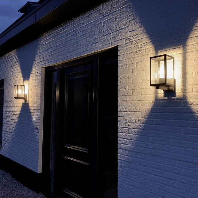 DMQ Lantaarn Wandlamp Boston voor Buiten  - Rusty Brons