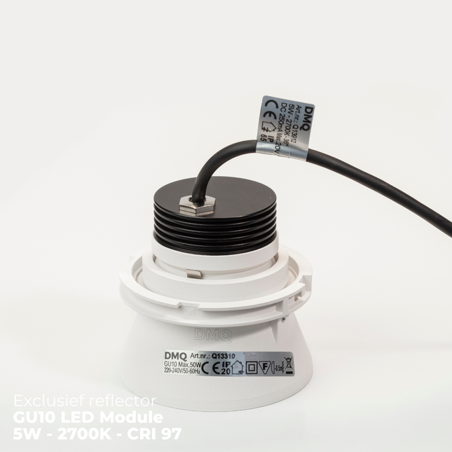 DMQ LED module GU10 5W - 2700K - 36 degree