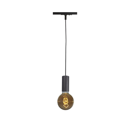 DMQ Pendel - 1-Fase E27 Rail - Zwart