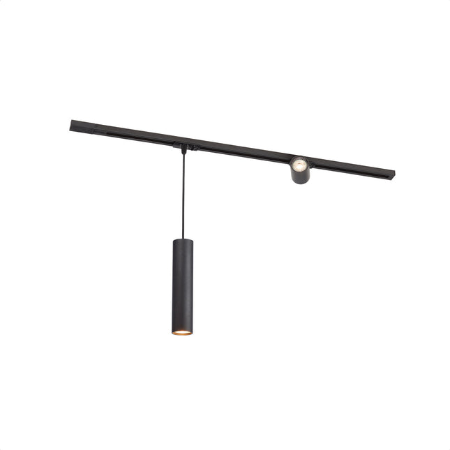 DMQ Pendel Juna - 1-Fase GU10 Rail - Zwart