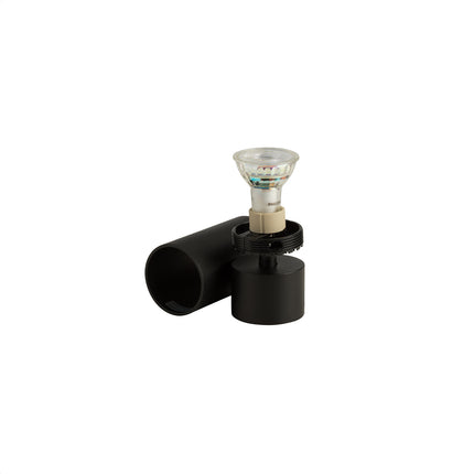 DMQ Plafondspot Elmont 1 Zwart Smalle Voet Rond