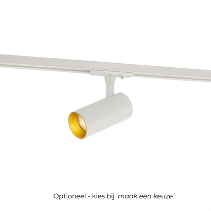 DMQ Railspot Atria One - 1-Fase GU10 - Wit