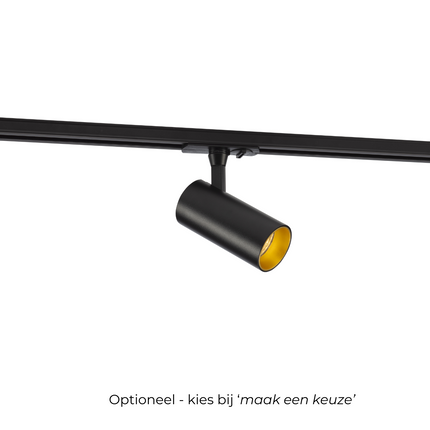 DMQ Railspot Atria One - 1-Fase GU10 - Zwart