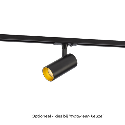 DMQ Railspot Atria One - 1-Fase GU10 - Zwart