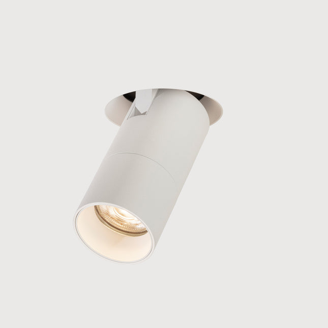 DMQ Trimless inbouw richtspot GU10 Moon 1 Wit