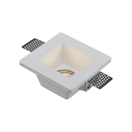 DMQ Trimless Inbouwspot Devon Gips Vierkant - GU10