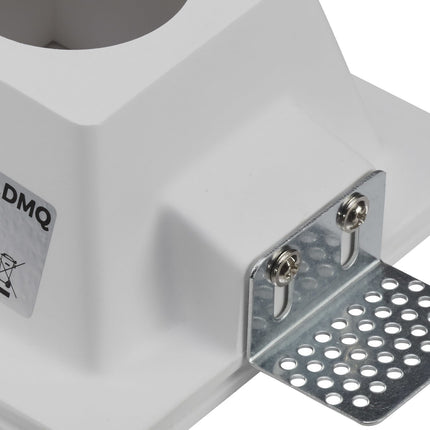 DMQ Trimless Inbouwspot Devon Gips Vierkant - GU10