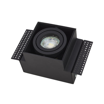 DMQ Trimless inbouwspot GU10 Milo 1 Zwart