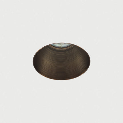 DMQ Trimless inbouwspot GU10 Moon 1 Rond - Geborsteld brons