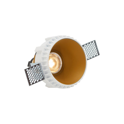DMQ Trimless inbouwspot GU10 Moon 1 Rond Goud