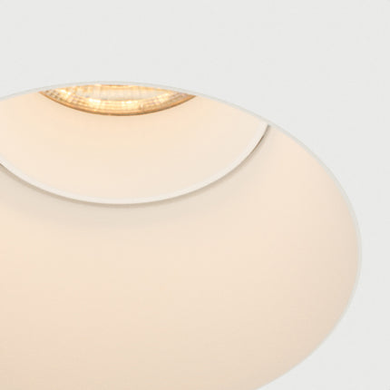 DMQ Trimless inbouwspot GU10 Moon 1 Rond Wit - Verstelbaar