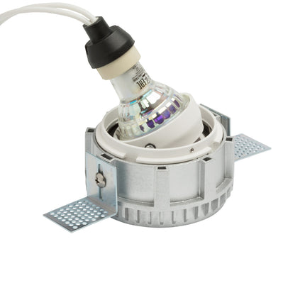 DMQ Trimless inbouwspot GU10 Moon 1 Rond Wit - Verstelbaar