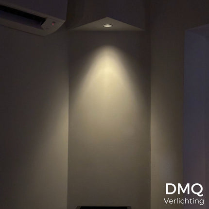 DMQ Trimless inbouwspot GU10 Myra Rond Wit