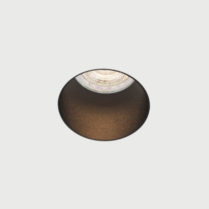 DMQ Trimless inbouwspot GU10 Myra Rond Zwart - IP44