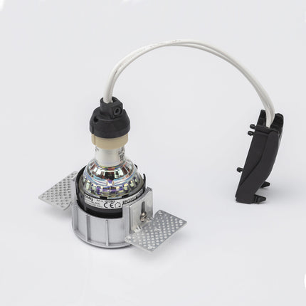 DMQ Trimless inbouwspot GU10 Myra Rond Zwart - IP44