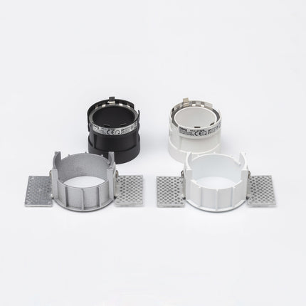 DMQ Trimless inbouwspot GU10 Myra Rond Zwart - IP44