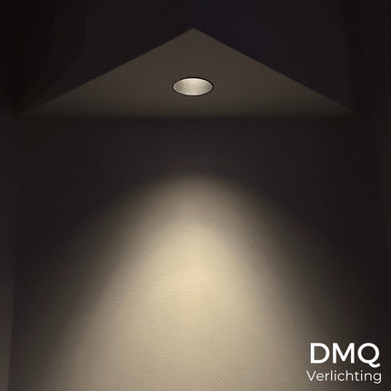 DMQ Trimless inbouwspot GU10 Myra Rond Zwart