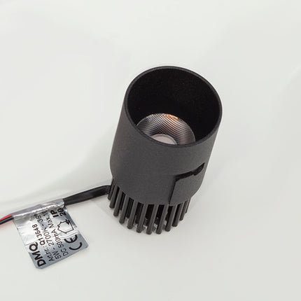 DMQ Trimless inbouwspot Lark IP65 35mm LED Zwart