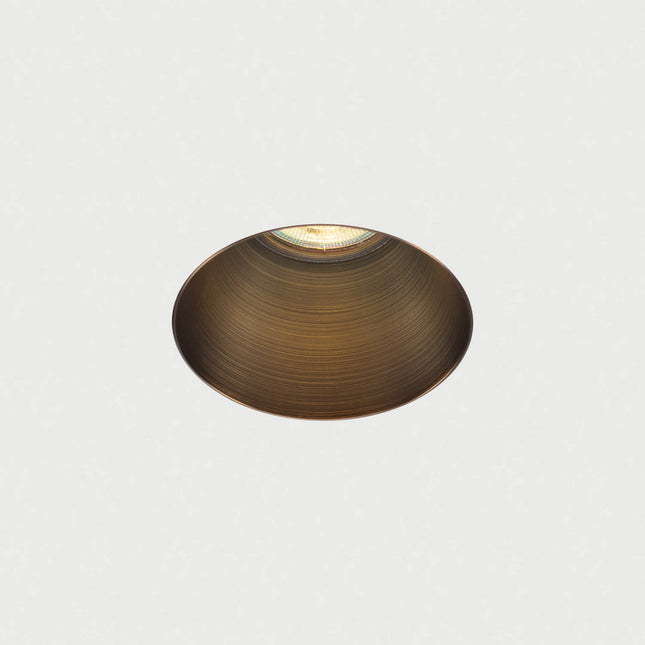 DMQ Trimless inbouwspot Moon 1 Rond Geborsteld brons - LED IP54
