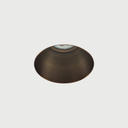 DMQ Trimless inbouwspot Moon 1 Rond Geborsteld brons - LED IP54