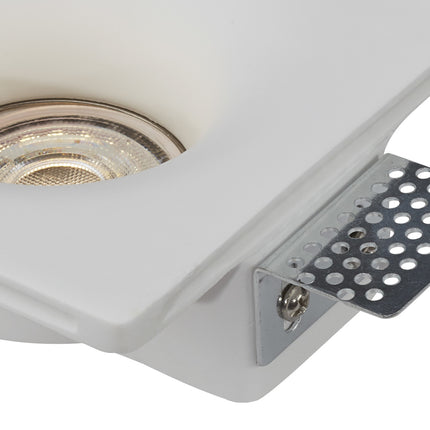 DMQ Trimless Inbouwspot Moon Gips Rond - GU10