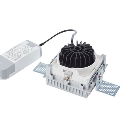 DMQ Trimless inbouwspot Rezo wit - IP44 LED