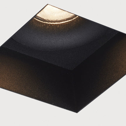 DMQ Trimless inbouwspot Rezo zwart - GU10