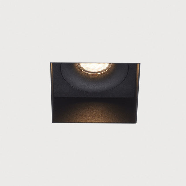 DMQ Trimless inbouwspot Rezo zwart - GU10