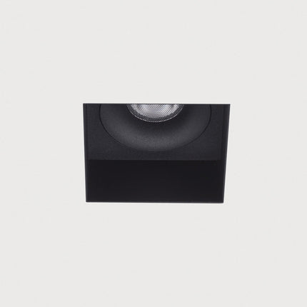 DMQ Trimless inbouwspot Rezo zwart - GU10