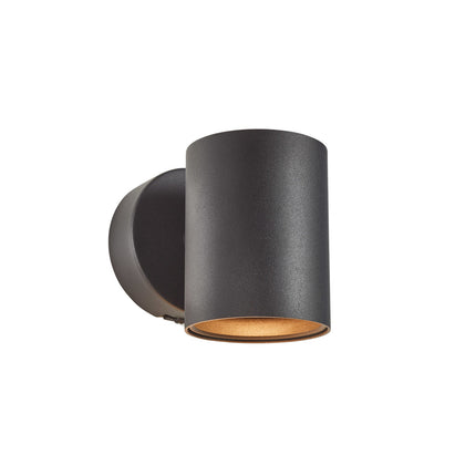 DMQ Wandlamp Elmont 1 Zwart Rond