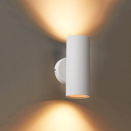 DMQ Wandlamp Elmont 2 Wit Rond