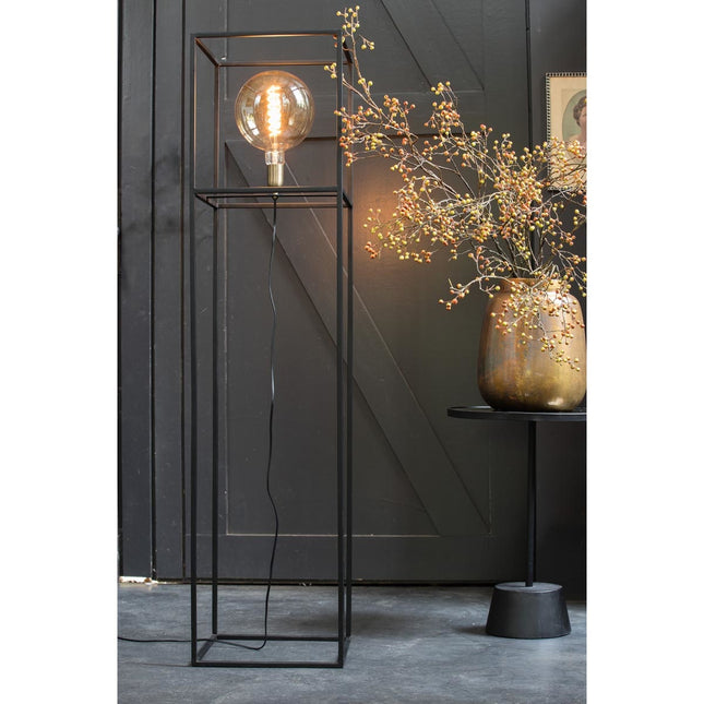 Light & Living Vloerlamp Agoyan zwart