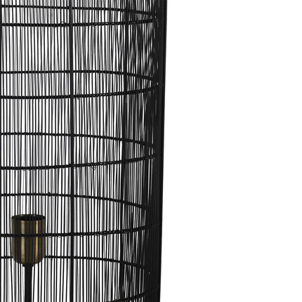 Light & Living Vloerlamp Gruaro zwart 125